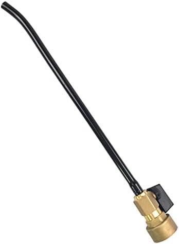 RV Water Heater Tank Rinser Flusher with Copper Handle & Black Flush Wand by GaeaAuto