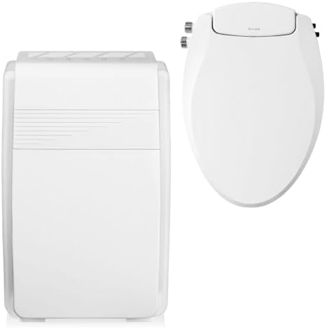 Brondell Swash Seat 101 Non-Electric Bidet for Round Toilet Seats and Horizon O2+ Air Purifier Bundle by Brondell