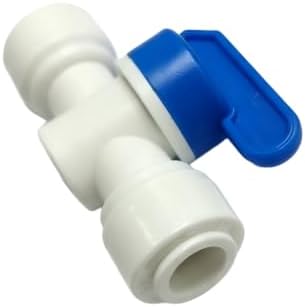 3/8" Quick Connect Ball Valve, 20 Pack Bulk Shut Off Valve for RO Water Filter and Water Line System - Image 4