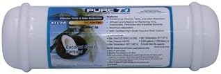 PureT Compact Inline GAC Filter, 2"x6", 3/8" NPT Thread by PureT