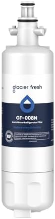 GLACIER FRESH 4874960100 Water Filter Replacement, 1 Pack by GLACIERFRESH
