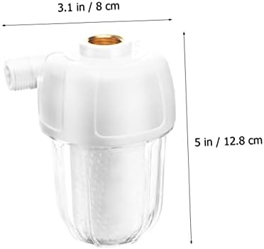 Balacoo Household Washing Machine Water Filter Reduces Sediment and Scale Plastic Prefilter for Cleaner Water for Home Use - Image 5