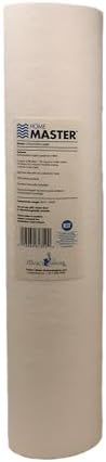 Home Master Whole House 4-Layer Sediment 25 to 1 Micron, Iron, Radial Flow GAC Carbon, 2 orings & Grease, 15gpm, Replacement Filter Set CsetBB3SmgFeC 20x4.5 - Image 5