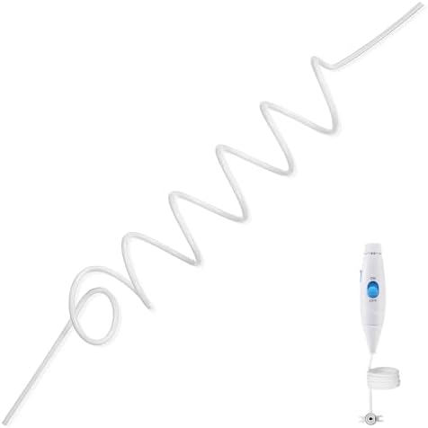 TOYANDONA Replacemet Hose Fit for Dental Irrigators: Dental Irrigators Hose Replacement Compatible With Water Flosser Wp-100 Wp-660 Oral Water Flosser Parts for Hygiene Accessories by TOYANDONA