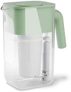 Culligan ZeroWater 10-Cup Pitcher Water Filter Removes PFAS, Sage by CulliganWater