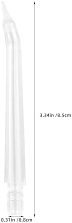 6pcs Water Flosser Replacement Heads: Plastic Water Flosser Tips - for Oral Irrigator Dental Cleaning Tool Parts Accessories - Image 7