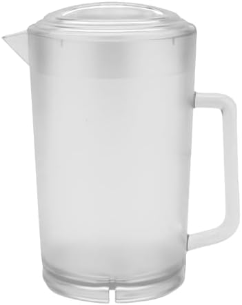 G.E.T. P-3064-1-CL 64 oz. Clear Plastic Pitcher with lid, Dishwasher Safe, Break Resistant, for Indoor and Outdoor Entertaining, (Pack of 12) - Image 3