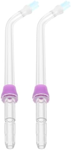 2pcs Flosser Nozzle Tips: Water Flosser Nozzles Replacement Jet Tips for Oral Irrigator - Dental Care Accessories for Home and Travel by SOESFOUFU