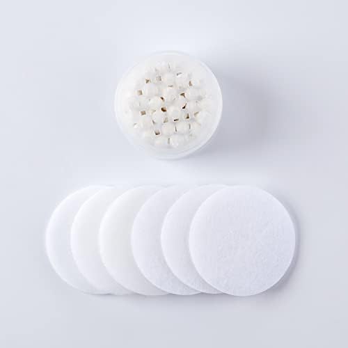 Fabric & Ceramic Ball Filters Set for Barumi Livo Kids Handheld Showerhead | Dual Filtration Removes Rust and Fine Particles from Tap Water, Easy Installation by Barumi