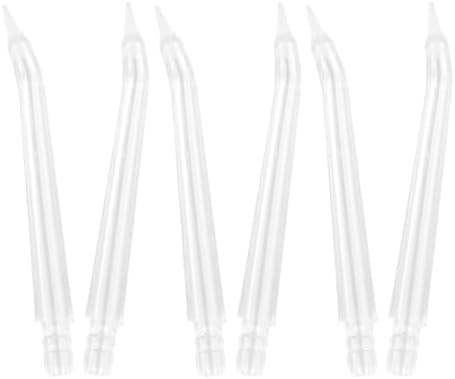 6pcs Water Flosser Jet Tips Plastic Replacement Heads by Baluue