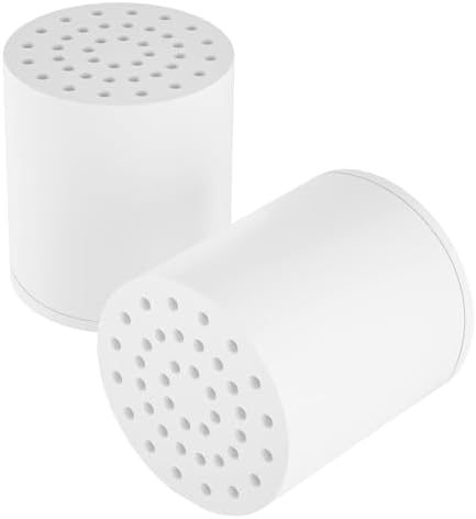 SR SUN RISE 20 Stage Shower Filter Cartridges for Hard Water, 2 Pack by SRSUNRISE