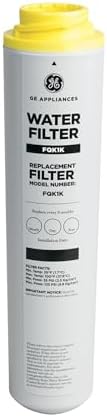 GE Under Sink Water Filter Replacement, Reduces Sediment, Rust & Other Impurities from Water, Easy Install, Fits GXRLQK Filtration System, Replace Every 6 Months, FQK1K by Unknown