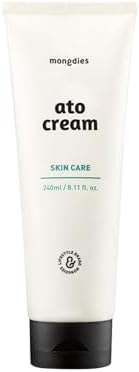mongdies Baby Ato Cream | 200 Hour Long Lasting Hydration | Patented Ceracine™ & 6 Layer Ceramide Barrier Care | Intensive Moisturizer for Dry & Sensitive Skin | Dermatologist Tested | 8.11 fl oz by Mongdies