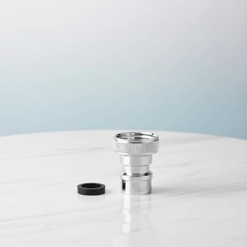 Universal Faucet Adapter Kit with Snap-On Design | 15/16”-27 Male to 55/64”-27 Female Thread Converter for Portable Dishwasher/Sink Hose/Aerator - Image 3