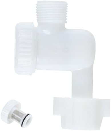 7/8'' Toilet Water Filter Adapter with SUS304 Mesh for 7/8 Toilet Tank Fill Valve and Bidet T Connector, 7/8 inch Male to 7/8 inch Female with Built-In Filter by XINSENYUE