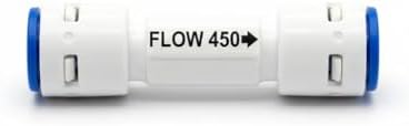 RO Flow Restrictor 450ml/min and 400ml/min 1/4" Quick Connect Inline Valve for Reverse Osmosis Systems - 5 Pack - Image 5