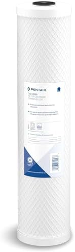 Pentair Pentek CBC-20BB Big Blue Carbon Block Water Filter, 0.5 Micron by PENTAIRPENTEK