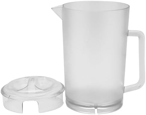 G.E.T. P-3064-1-CL 64 oz. Clear Plastic Pitcher with lid, Dishwasher Safe, Break Resistant, for Indoor and Outdoor Entertaining, (Pack of 12) - Image 5