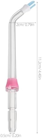 8pcs Oral Irrigator Cleaning Heads: Dental Flossers Nozzle Heads - Assorted Size Interchangeable Water Flosser Tongue Cleaner Jet Tips for Teeth Cleaning - Image 2