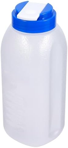 1000ml Plastic Water Pitcher for Juice, Portable Leak-Proof Jug for Parties by Milisten