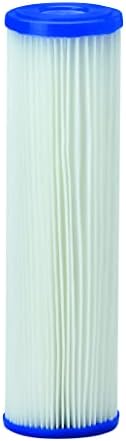 Pentair Pentek R50 Sediment Water Filter, 10-Inch, Under Sink Pleated Polyester Filter Cartridge, 10" x 2.5", 50 Micron by PENTAIRPENTEK