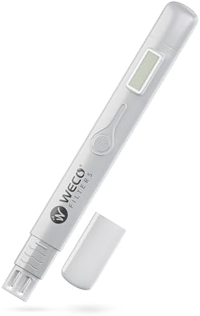 WECO Digital TDS Meter - Reliable Performance Testing for Reverse Osmosis/Nanofiltration/DI Systems & City/Well Water Total Dissolved Solids Testing by WECOFilters