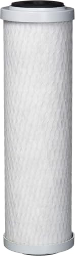 Pentair Pentek SCBC-10 Carbon Water Filter, 10-Inch, Under Sink Silver-Impregnated Carbon Block Replacement Cartridge, 10" x 2.5", 0.5 Micron, White (Pack of 12) by PENTAIRPENTEK