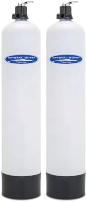Crystal Quest Smart + Softener | Whole House Inline Water Filter | Fiberglass | Manual Backwash by CrystalQuest