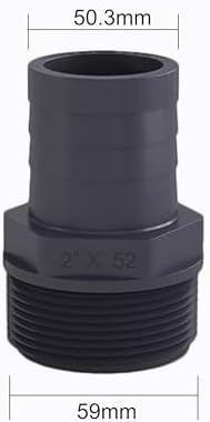 Corrugated Pond Tubing - Flexible, Kinkproof, Reinforced PVC Hose for Water Gardens, Pumps, Waterfalls & Aquaculture (10 Feet Black, 2.0 Inch) - Image 4