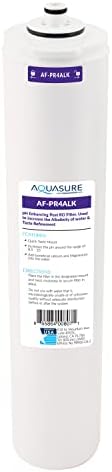 Aquasure Premier Stage 4 Alkaline Remineralizing Filter Quick Twist Replacement Cartridge AF-PR4ALK for AS-PR75/AS-PR100 4-Stage Reverse Osmosis Water Filter System | Restore Minerals, pH+ Balance by Aquasure