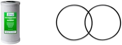 iSpring High Capacity 10" CTO Filter and O-Ring for Whole House Water Filtration Systems by Unknown