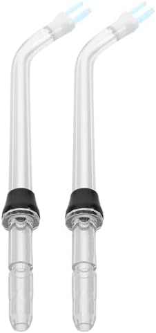 2pcs Flosser Replacement Nozzle Tips: Water Flosser Jet Tips Nozzles for Oral Irrigator - Dental Care Accessories for Home and Travel by SOESFOUFU