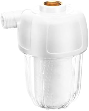 Home Water Faucet Filter System for Shower Heads White Plastic by VILLCASE