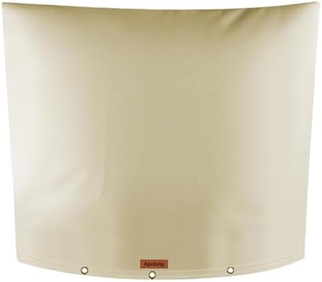 Insulated Backflow Preventer Cover, Kahki, 36" W x 36" H by Aprllolg