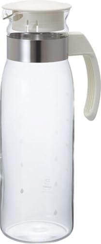 Hario Slim Water Jug, 1400ml, White by Hario