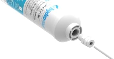 HYDROVOS Inline Water Filter for Ice Maker, Refrigerator, Dishwasher, Reverse Osmosis System, 1/4" FPT Threaded Connection, NSF Certified, Fitting Not Included - Image 2