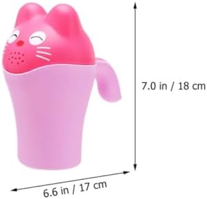 2pcs Bath Rinser Cup for Shower and Bath, Pp TPE Detachable No Burr - Image 7
