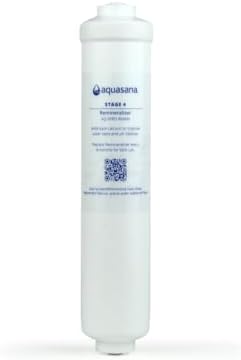 Aquasana SmartFlow™ Reverse Osmosis Water Filter Remineralizer Replacement Lasts 6 Months - Not Compatible with OptimH2O - Replacement only by Aquasana