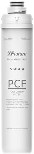 RO100ROPOT Series PCF Fliter Replacement Cartridge Compatible with Bluevua RO100ROPOT(RO100ROPOTUV) Series Water Filter, 1-Year Replacement Cartridge, 4th Stage (1 Pack) by Unknown