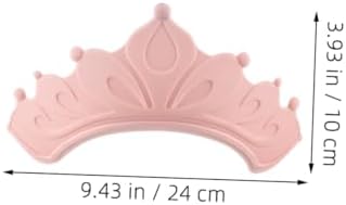 Toddler Crown Shower Cap 3pcs Adjustable PP Tpe Water Shield - Image 2
