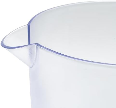 G.E.T. Heavy-Duty 1 Gallon Plastic Pitcher with Lid, Clear, BPA Free - Image 3