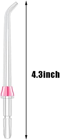 Nuanchu 8 Pieces Compatible with Waterpik Replacement Flossers Replacement Tips, Classic Jet Tips Flosser Refill Heads Replacement Heads for Water Toothpick (Classic Jet Tips) - Image 2