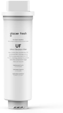 GLACIER FRESH UF Replacement Filter for GFU06 Ultra Filtration System by GLACIERFRESH