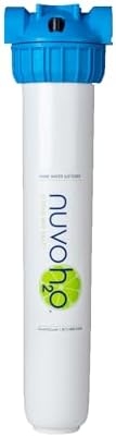 NuvoH2O Citrus-Based, Salt-Free Water Filter System + Water Softener – Healthy & Pure Water, Retains Healthy Minerals – Removes Hard Water Build Up (Home System) by NUVOH2O
