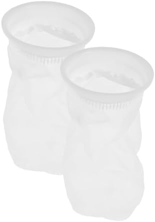 2Pcs Ibc Tank Lid Filter Cover, White Plastic Nylon Mesh Screen by ABOOFAN