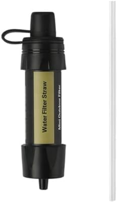 Portable Water Filter, Personal Outdoor Filtration System for Hiking, Camping, Travel & Emergency Preparedness by Unknown