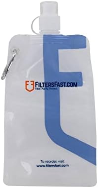FiltersFast FFSTRAW Water Filter Straw with Filtered Water Bottle for Drinking Water, Travel, Camping, Hiking, Outdoor, Portable - Image 2