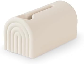 mushie Bath Spout Cover | Soft Silicone Bathtub Faucet Safety Guard for Kids | Universal Fit (Shifting Sand) by mushie