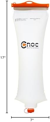 Vecto Water Collection and Filtration Bag (2L, 3L) - 28mm Neck Compatible with Popular Filters - Wide Opening for Easy Water Collection - Lightweight, Compact, Durable Tethered Cap and Slider - Image 5