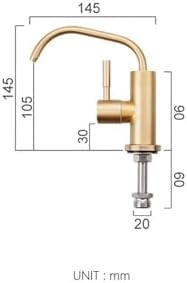 Stainless Steel Kitchen Direct Drinking Water Filter Faucet Reverse Osmosis Water Filter Sink Single Handle Water Purifier(Black) - Image 2